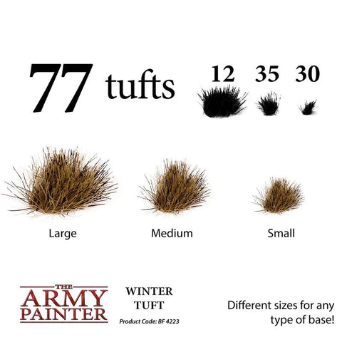 The Army Painter: Battlefield Basing - Winter Tufts - Gathering Games