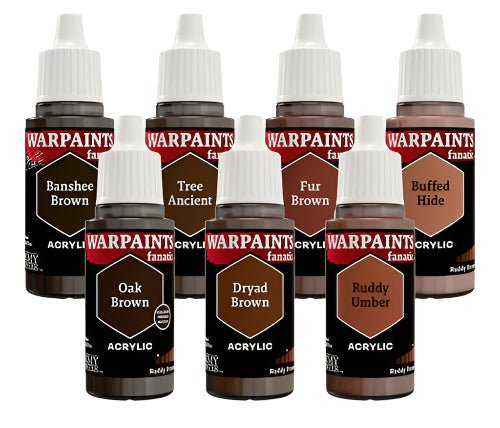 The Army Painter: Flexible Triad PLUS+ - Ruddy Browns - 2