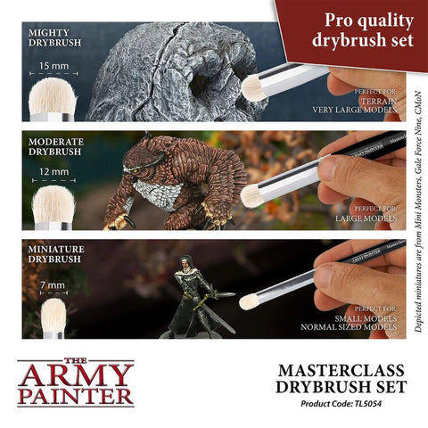 The Army Painter: Masterclass Drybrush Set - Gathering Games