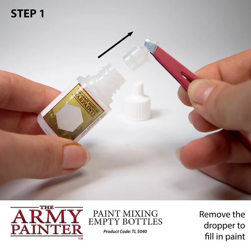 The Army Painter: Paint Mixing Empty Bottles - Gathering Games