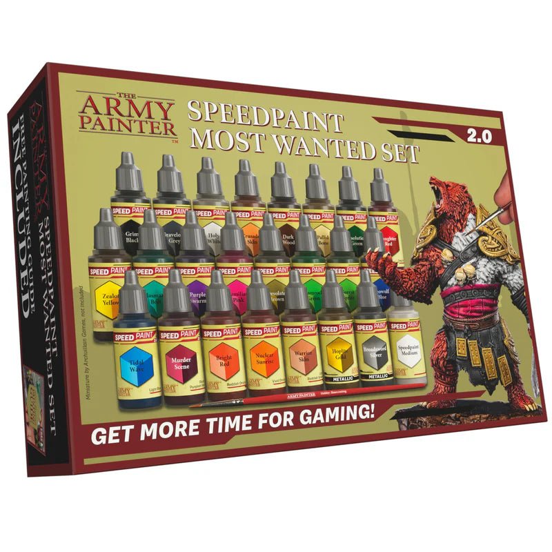 The Army Painter: Speedpaint 2.0 Most Wanted Set - Gathering Games