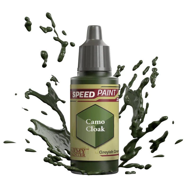 The Army Painter: Speedpaint - Camo Cloak (18ml) - Gathering Games