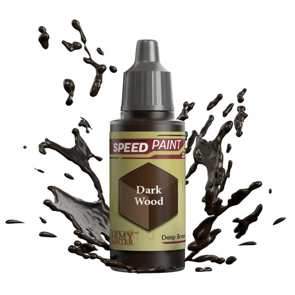 The Army Painter: Speedpaint - Dark Wood (18ml) - 1