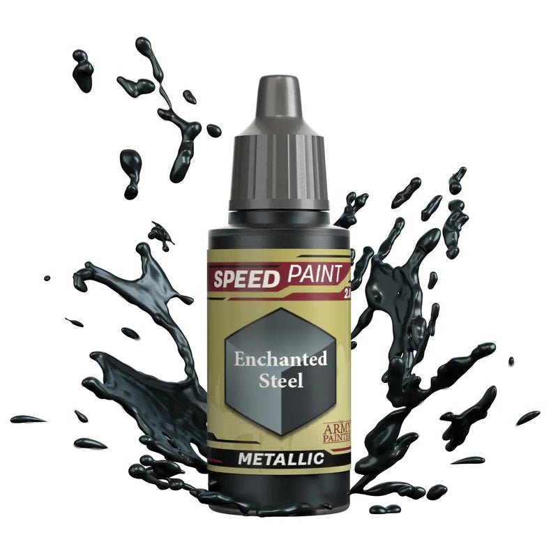 The Army Painter: Speedpaint - Enchanted Steel (18ml) - Gathering Games