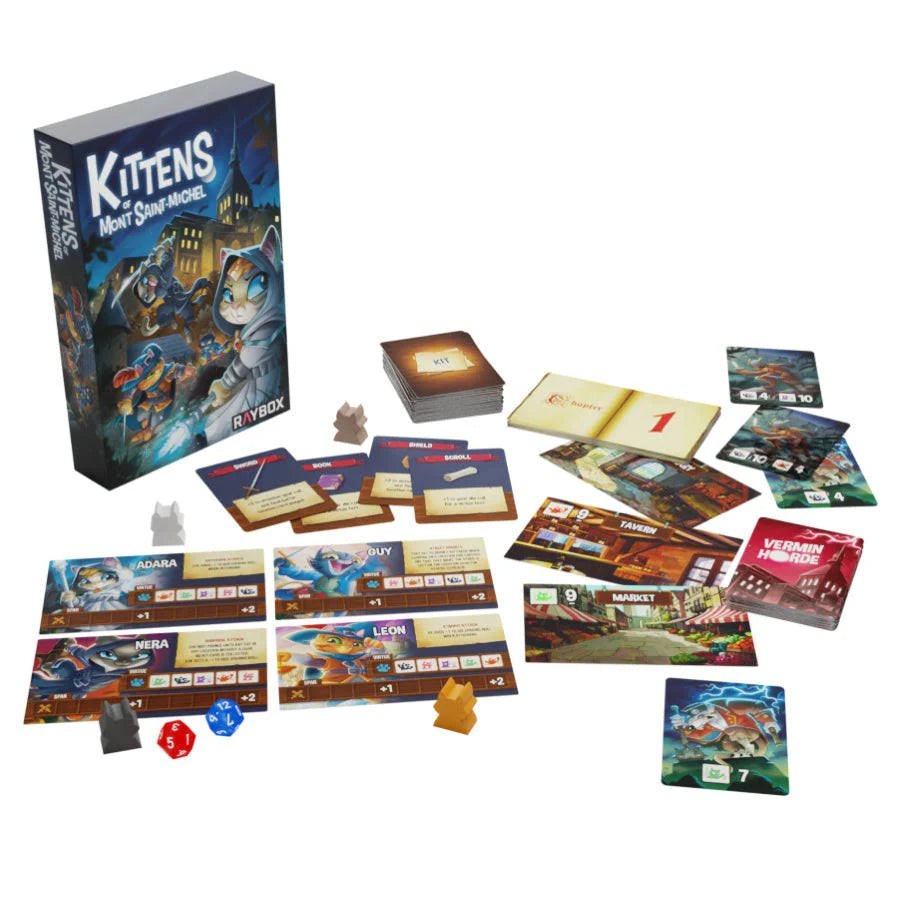 The Kittens of Mont Saint Michel - Gathering Games