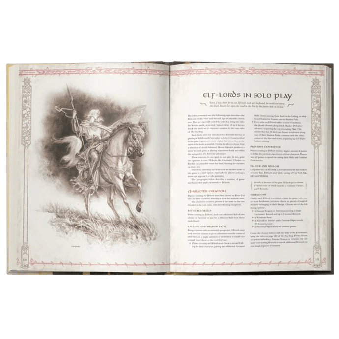 The One Ring RPG: Realms of The Three Rings (Hardcover) - Gathering Games