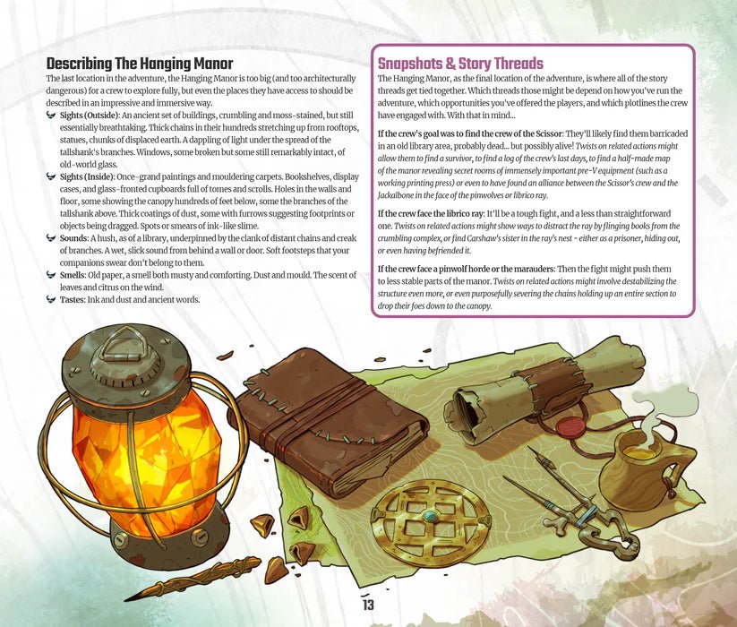 The Wildsea RPG: One - Armed Scissor Scenario - Gathering Games