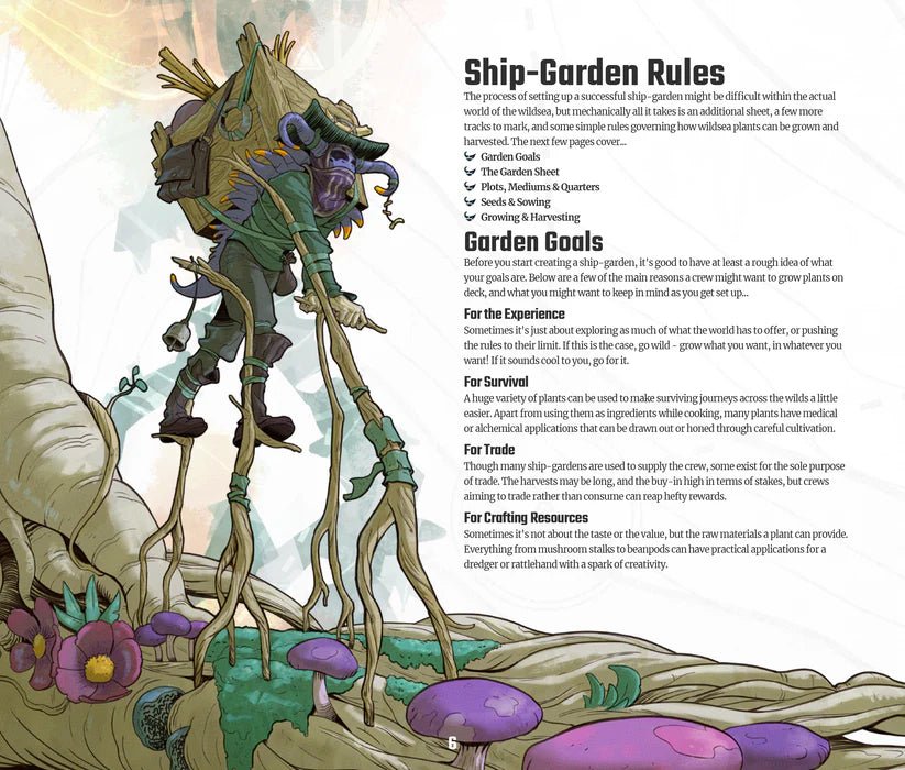 The Wildsea RPG: Ship - Gardens Supplement - Gathering Games
