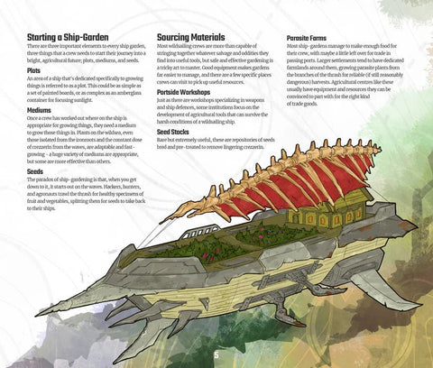 The Wildsea RPG: Ship - Gardens Supplement - Gathering Games
