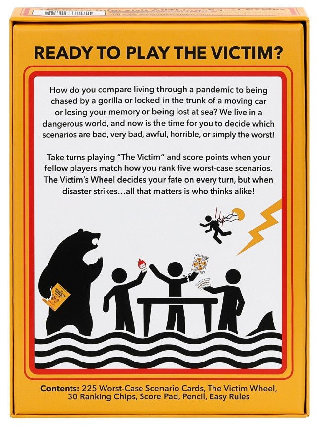 The Worst - Case Scenario Card Game - Gathering Games