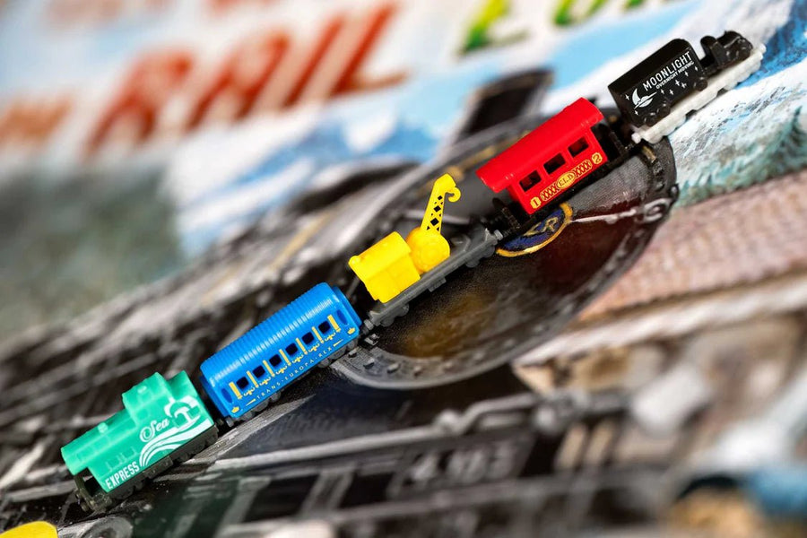 Ticket to Ride: 20th Anniversary Deluxe Complete Train Set (All Five Colours) - Gathering Games