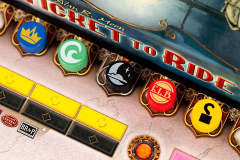 Ticket to Ride: 20th Anniversary Deluxe Complete Train Set (All Five Colours) - Gathering Games