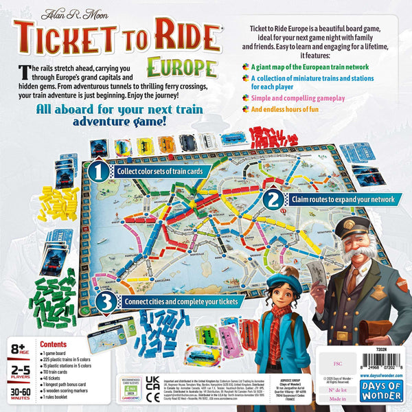 Ticket to Ride Europe (Refresh) - 3
