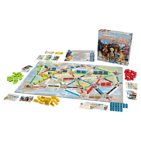 Ticket to Ride First Journey Europe - Gathering Games