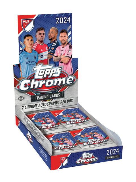 Topps Chrome: MLS Soccer Hobby Box 2024 - Gathering Games