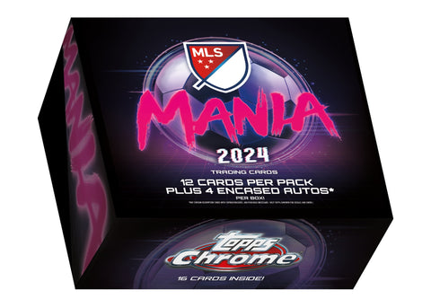 Topps Chrome: MLS Soccer Mania Box 2024 - Gathering Games