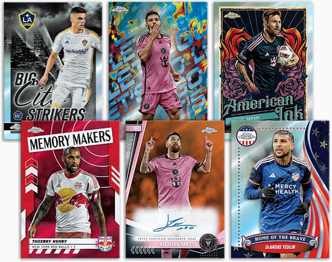 Topps Chrome: MLS Soccer Mania Box 2024 - Gathering Games