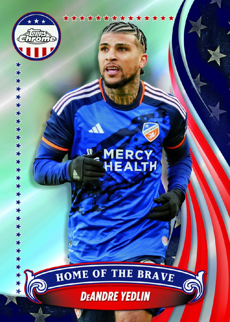 Topps Chrome: MLS Soccer Value Box 2024 - Gathering Games