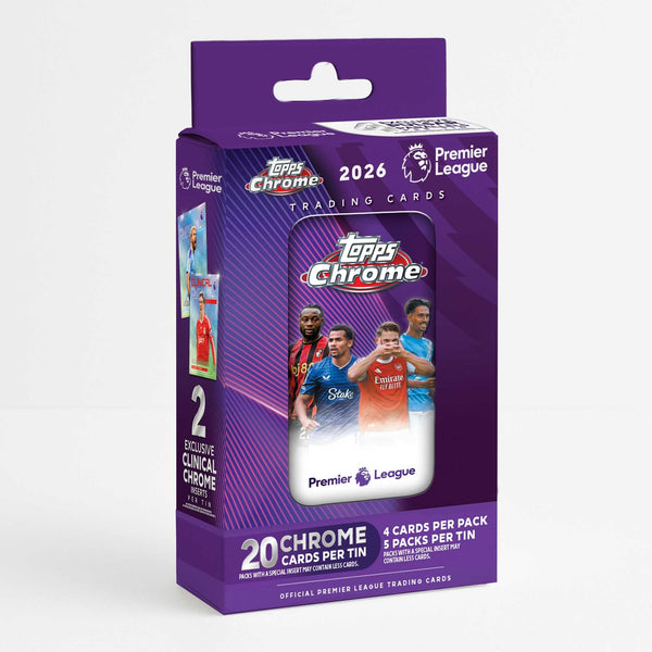 Topps Chrome Premier League Tin 2026 - 1