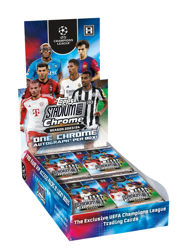 Topps Chrome: UEFA Stadium Club Competitions 2023/24 Hobby Box - 1