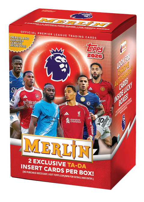 Topps - Merlin: Premier League Value Box 2026 - Gathering Games