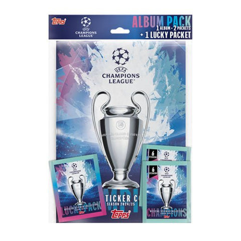 Topps Official Sticker Collection: UEFA Champions League 24/25 - Album Pack - Gathering Games