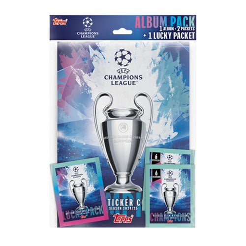 Topps Official Sticker Collection: UEFA Champions League 24/25 - Album Pack - 1