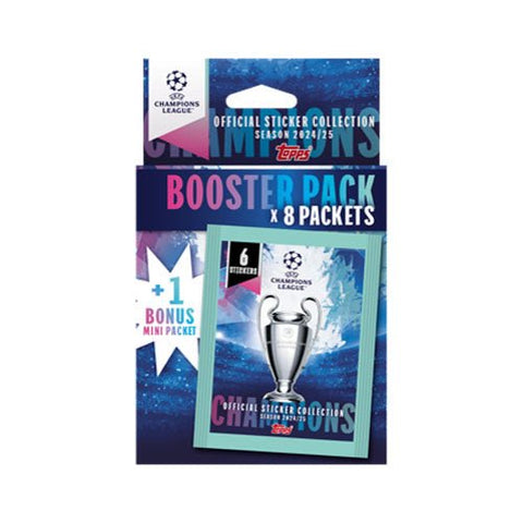 Topps Official Sticker Collection: UEFA Champions League 24/25 - Eco Packs - Gathering Games