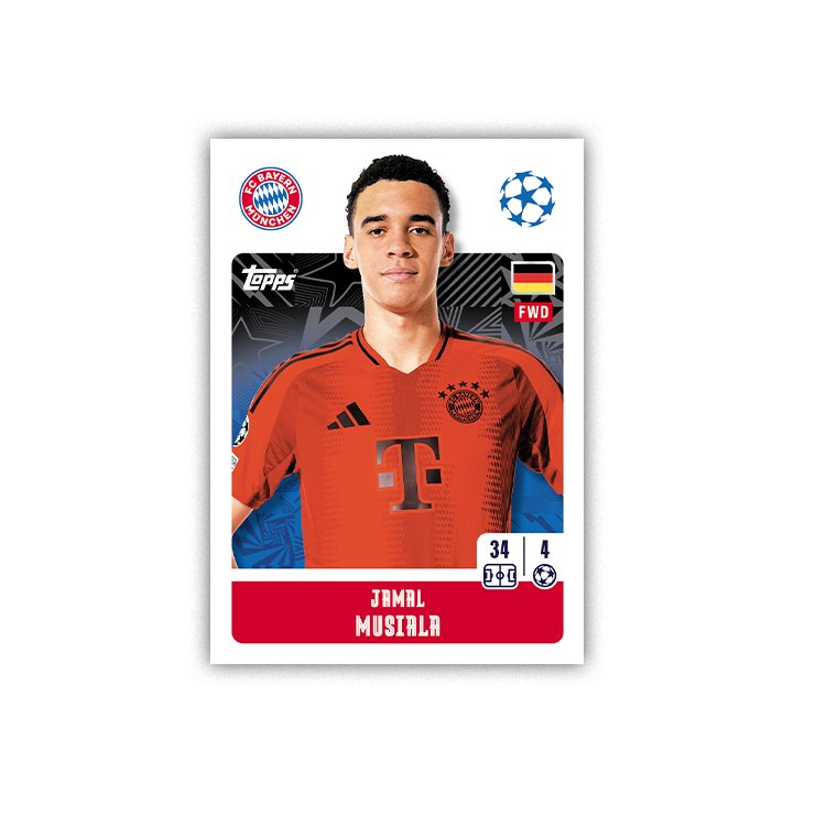 Topps Official Sticker Collection: UEFA Champions League 24/25 - Full Box - Gathering Games
