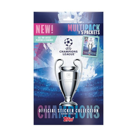 Topps Official Sticker Collection: UEFA Champions League 24/25 - Multipack - Gathering Games