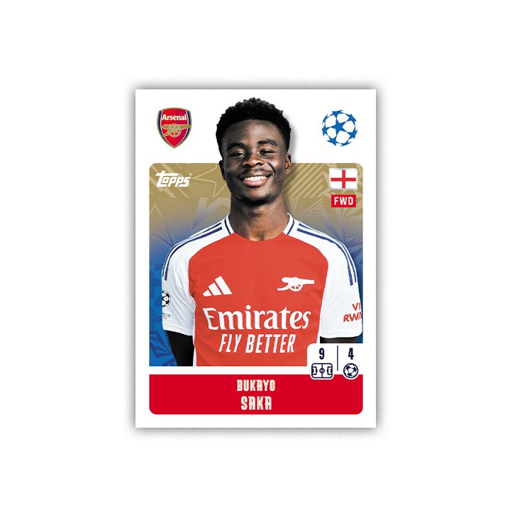 Topps Official Sticker Collection: UEFA Champions League 24/25 - Starter Pack - Gathering Games