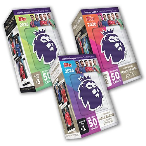 Topps: Premier League 2026 Hall of Fame Super Tin - 1