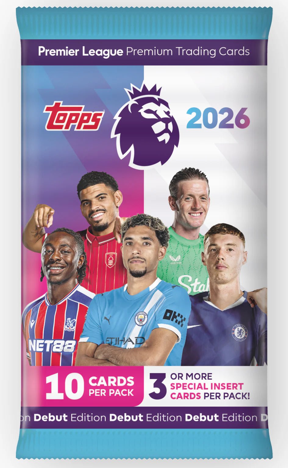 Topps Premier League 2026 Full Box Gathering Games Topps Premier League 2026 Full Box
