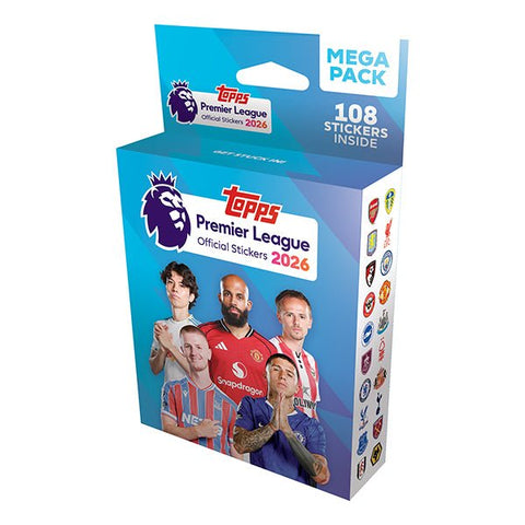 Topps: Premier League 2026 Sticker Mega Pack - Gathering Games