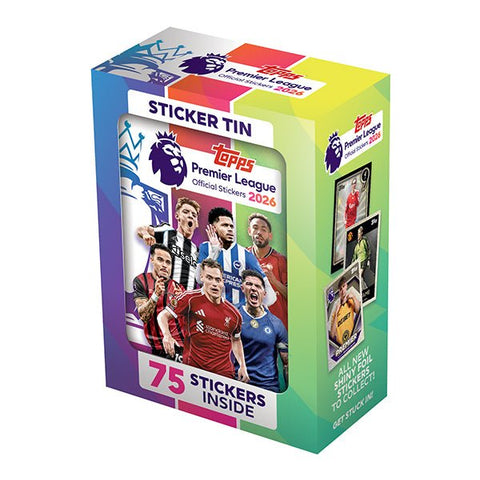 Topps: Premier League 2026 Sticker Tin - Gathering Games
