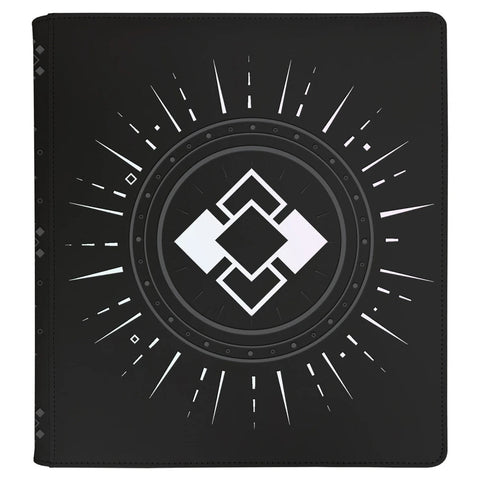 Ultra Pro: 12-Pocket Zippered Premium PRO Binder - Obsidian - Gathering Games