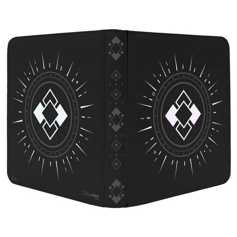 Ultra Pro: 12-Pocket Zippered Premium PRO Binder - Obsidian - Gathering Games