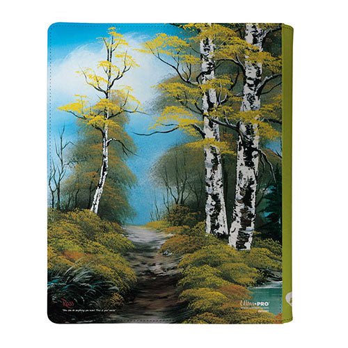 Ultra Pro: 9-Pocket Zippered PRO-Binder - Bob Ross Lakeside Path - 2