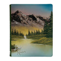 Ultra Pro: 9-Pocket Zippered PRO-Binder - Bob Ross Mountain Retreat - 1