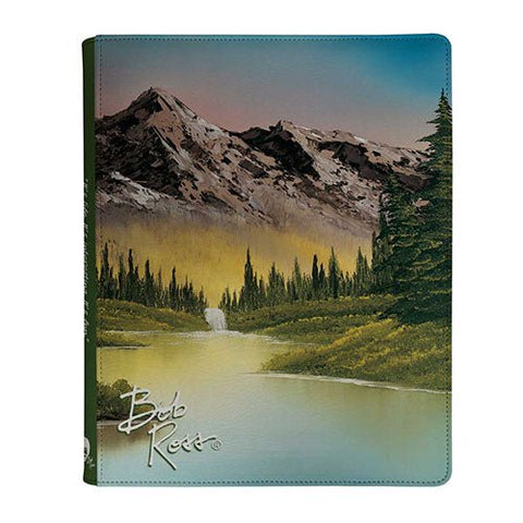 Ultra Pro: 9 - Pocket Zippered PRO - Binder - Bob Ross Mountain Retreat - Gathering Games