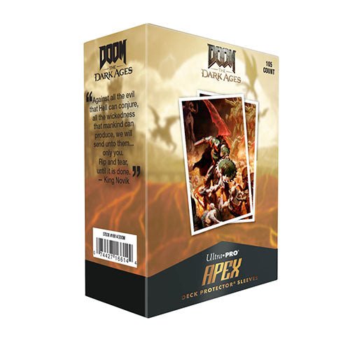 Ultra Pro: DOOM 105ct Apex Deck Protector Sleeves - 4