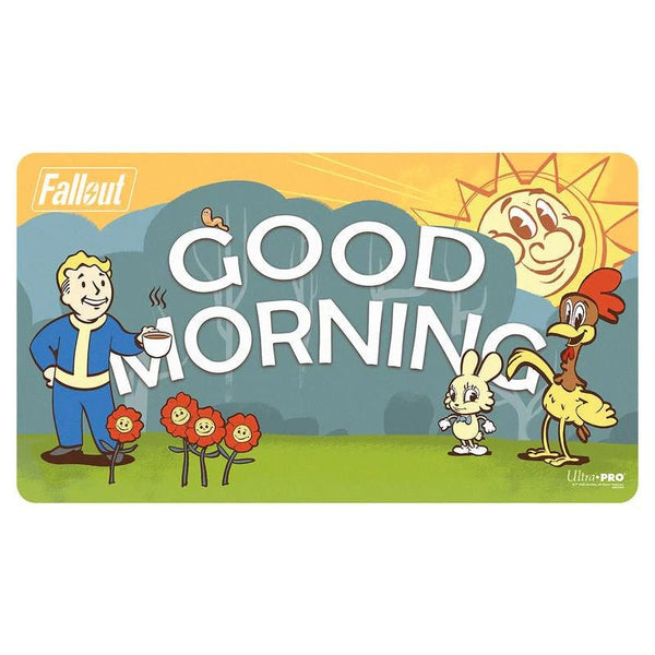 Ultra PRO - Fallout: Vault Boy - Good Morning/Good Evening Double-Sided Playmat - 2