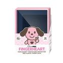 Ultra PRO - Fingerheart Blush: Poploader Photocard Protector and Sleeve Combo Pack (10ct) - 1