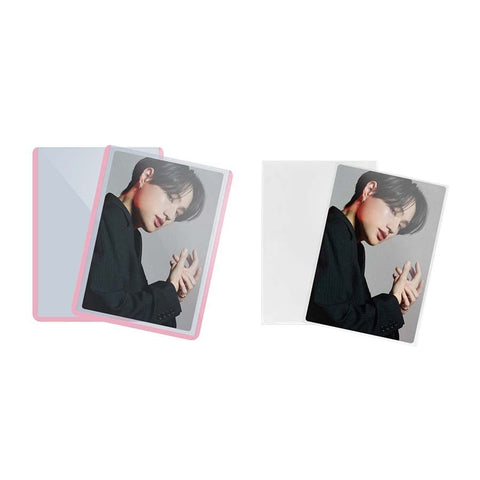 Ultra PRO - Fingerheart Blush: Poploader Photocard Protector and Sleeve Combo Pack (10ct) - Gathering Games