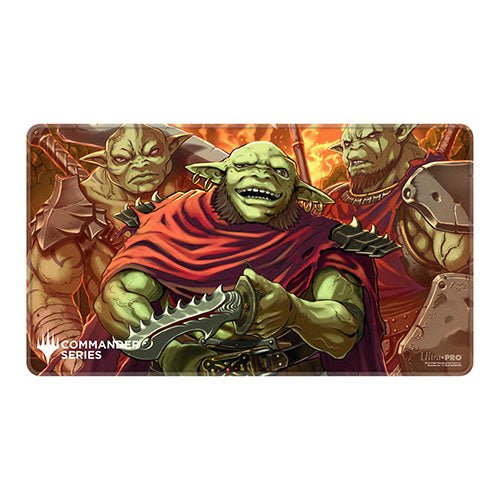 Ultra Pro - Magic: The Gathering - Commander Series: Krenko Stitched Edge Playmat - Gathering Games