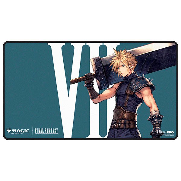 Ultra PRO - Magic: The Gathering - Final Fantasy: Cloud, Ex-Soldier Black-Stitched Playmat - 1