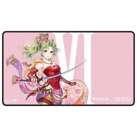 Ultra PRO - Magic: The Gathering - Final Fantasy: Terra, Herald of Hope Black-Stitched Playmat - Gathering Games