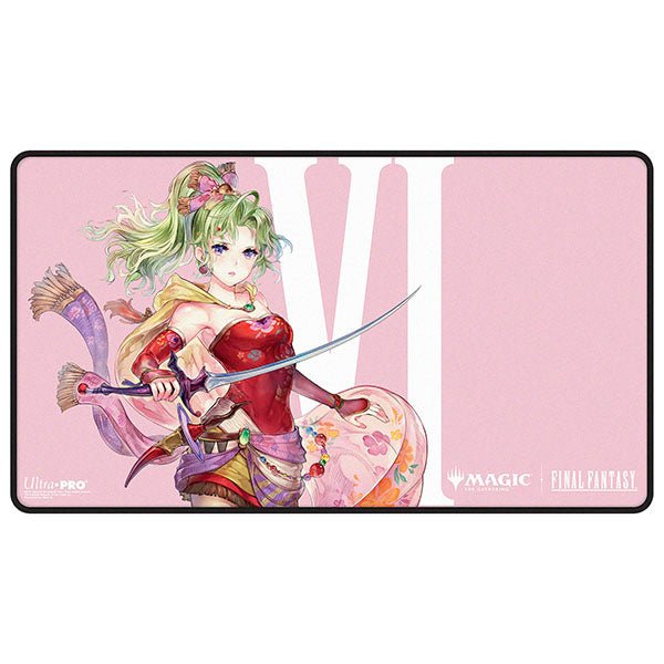 Ultra PRO - Magic: The Gathering - Final Fantasy: Terra, Herald of Hope Black-Stitched Playmat - 1