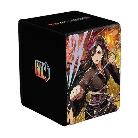 Ultra PRO - Magic: The Gathering - Final Fantasy: Tifa Lockhart Alcove Flip Deck Box - Gathering Games