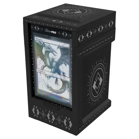 Ultra Pro: One-Touch Tower Deck Box - Obsidian - Gathering Games